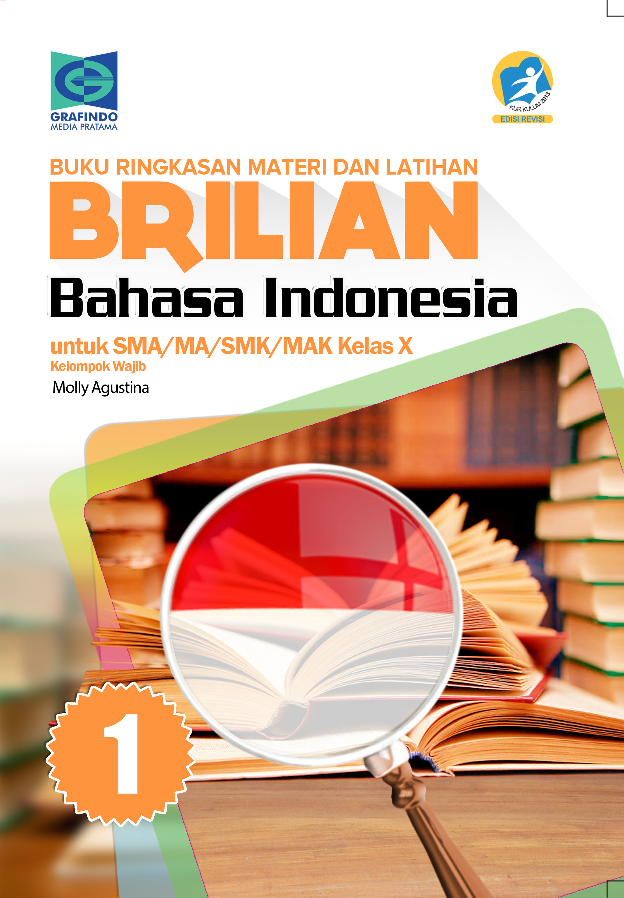 E-BOOK Buku Ringkasan Materi dan Latihan BRILIAN Bahasa Indonesia X