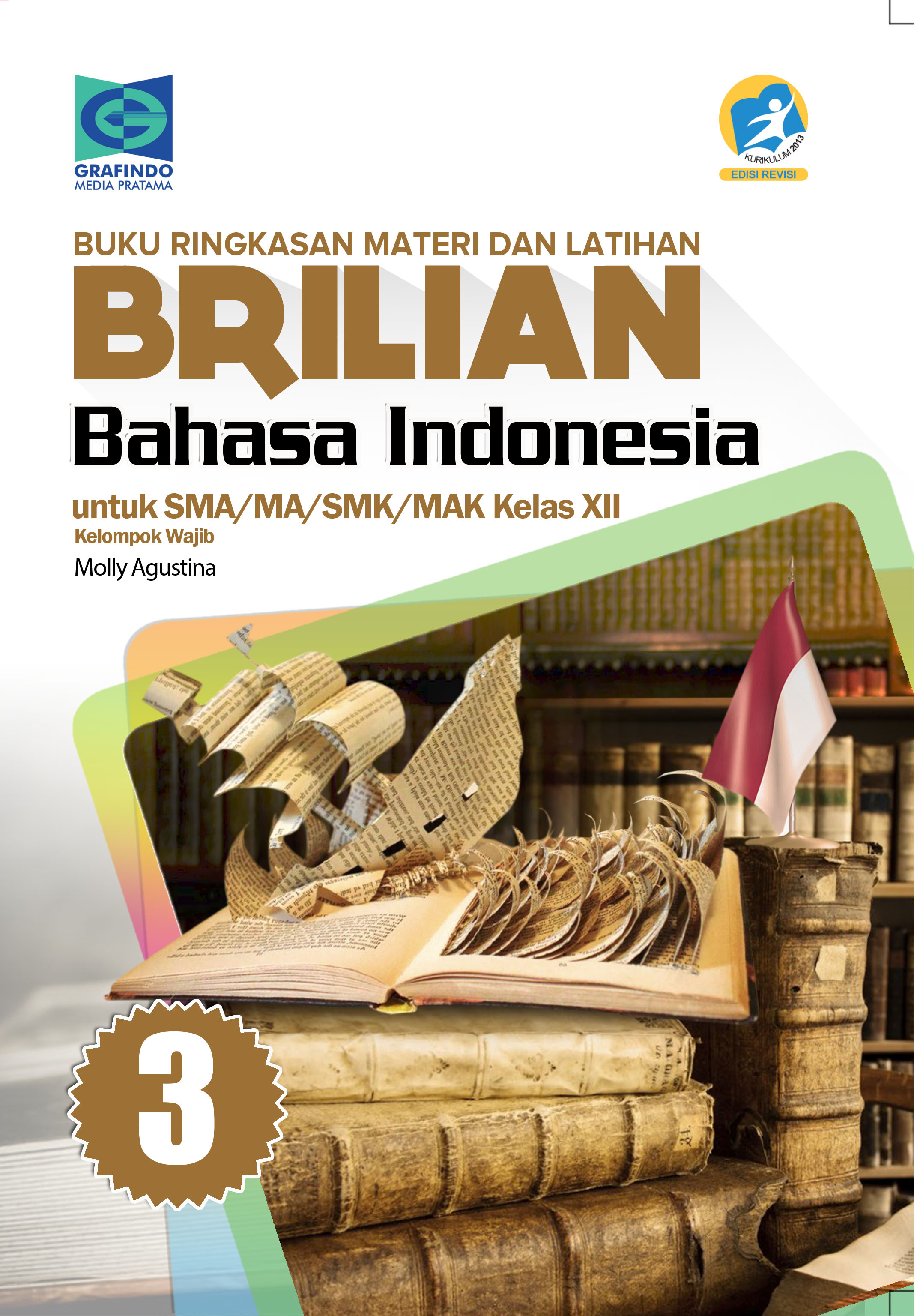 E-BOOK Buku Ringkasan Materi dan Latihan BRILIAN Bahasa Indonesia XII